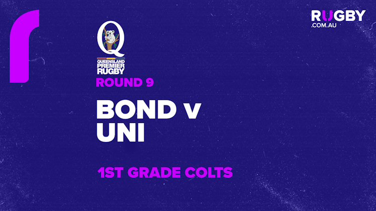 QPR Colts 1 Round 9: Bond University v UQ