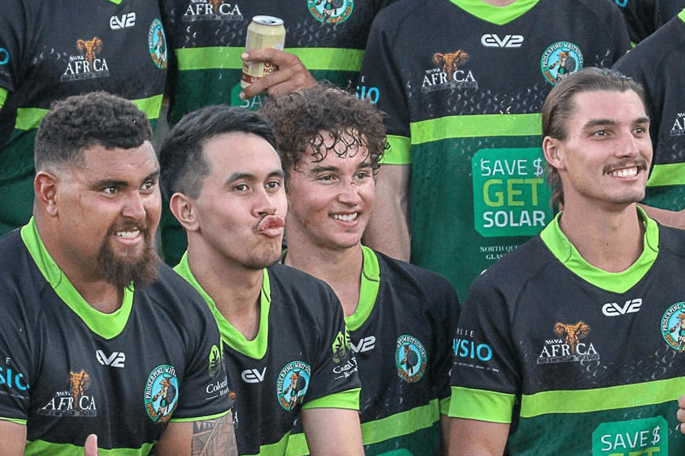 Proserpine Whitsunday Raiders celebrate another Grand Final berth. Photo: Proserpine Whitsunday Raiders Facebook.