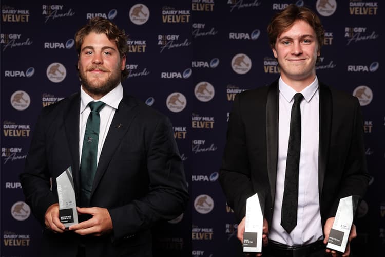 Fraser McReight and Tim Ryan were among the big winners at the Rugby Australia Awards 