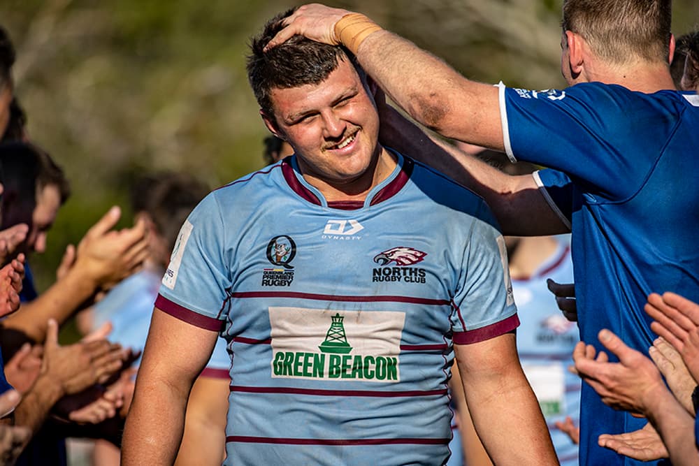 Norths backrower Will Rogers hails from the Sunshine Coast. Photo: QRU Media/Brendan Hertel.