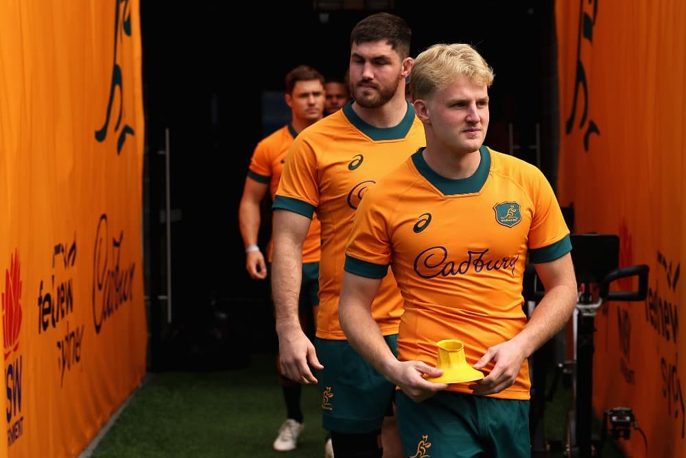 Tom Lynagh reflects on his Wallabies debut. Photo: Getty Images