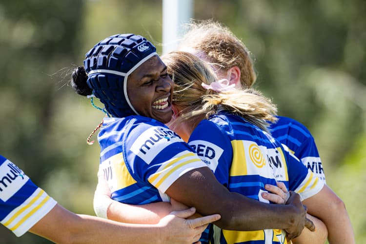 Easts flyhalf Renae Nona...guiding the Tigers into the grand final. Photo: Brendan Hertel