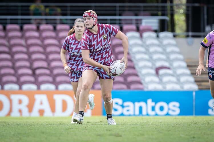 Charlotte Caslick Medal-winner Taleah Ackland...chasing a State 7s title with UQ