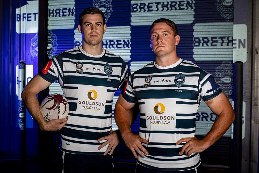 Brothers players - Paddy James and Noah Neilsen