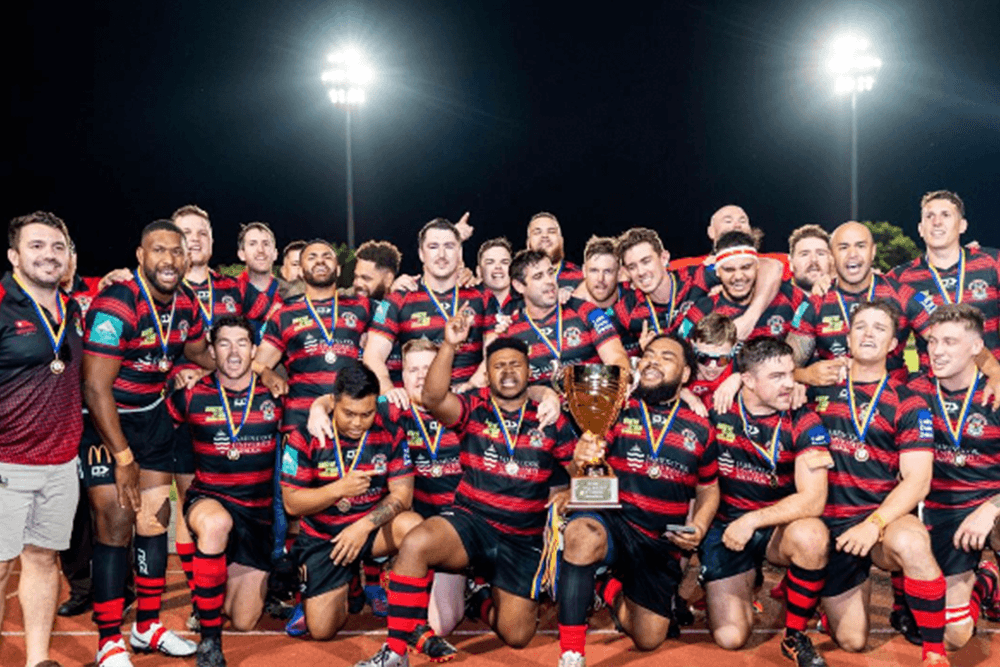 JCU Mariners claimed the 2022 FNQ Rugby title. Picture Nuno Avendano