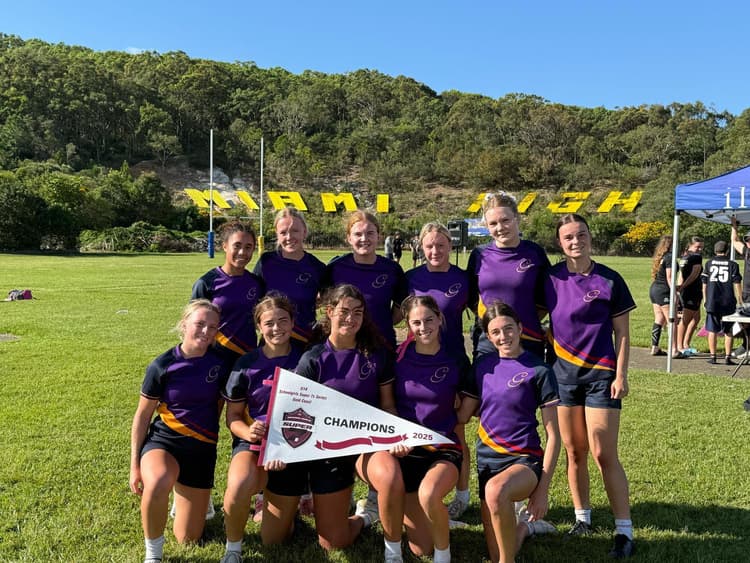 The Glennie School Under-18s...winners at Miami State High in the opening round of the Schoolgirls Super 7s Series