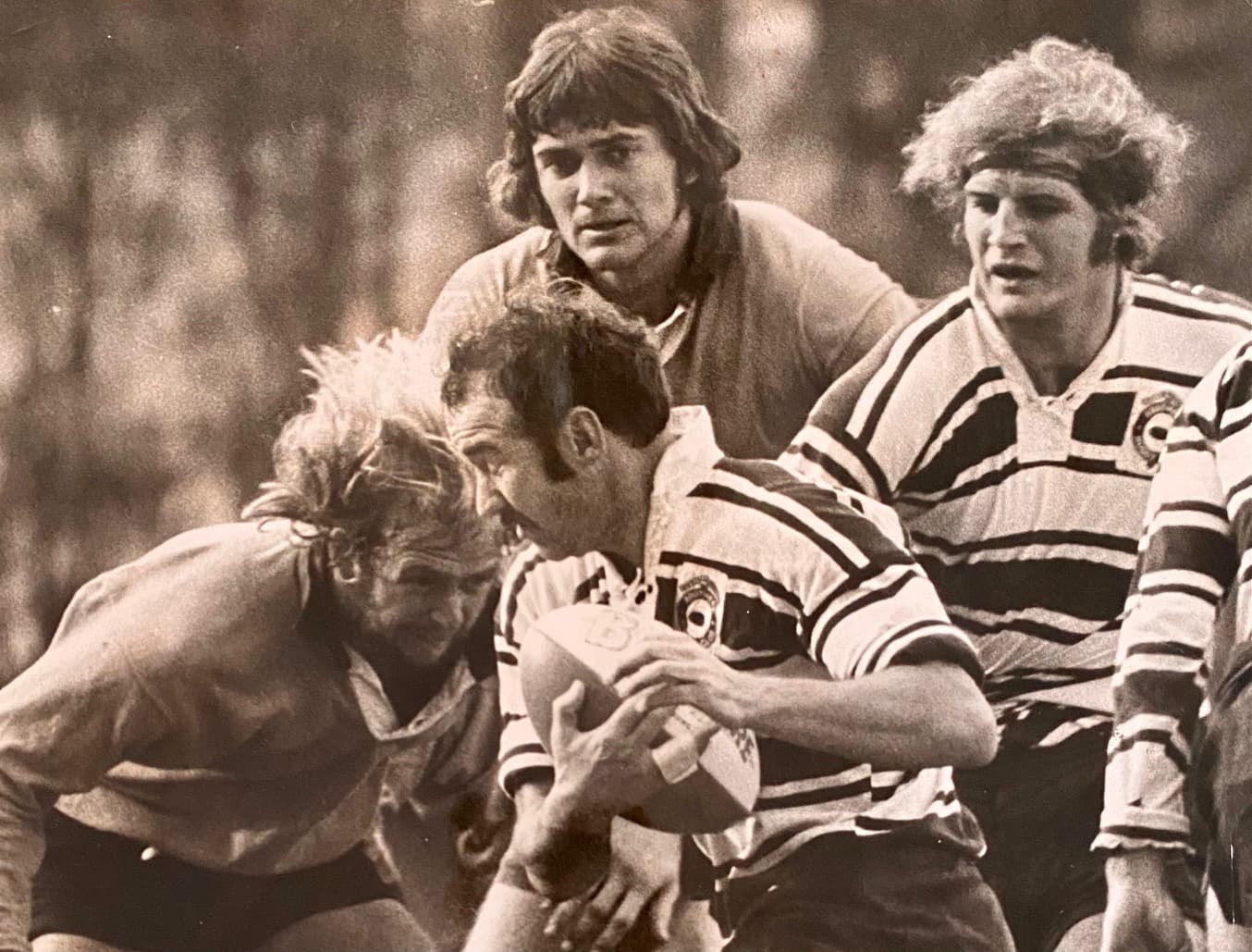 Ron Price...the former Queensland Reds flanker playing for Brothers in 1974