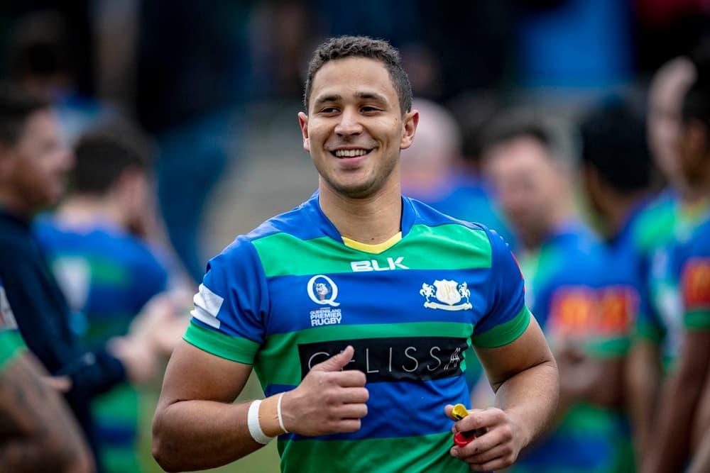 Jono Kent is set to move from the outside backs into flyhalf at Yoku Road in 2020. Photo: Brendan Hertel/QRU