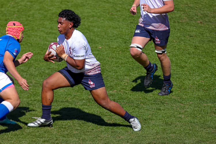 Brisbane State High prop Moses Faleafa...selected for first Super Rugby U16s game
