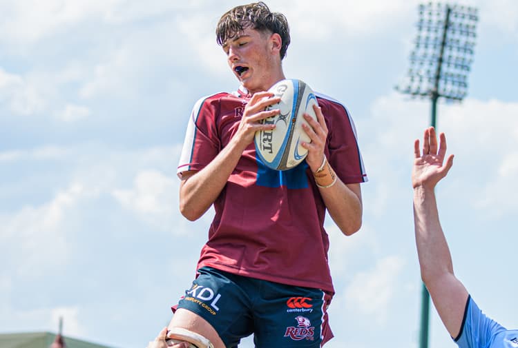 Lock Fraser Boakes...selected for Brisbane Grey in the U16s for the Emerging Reds Cup