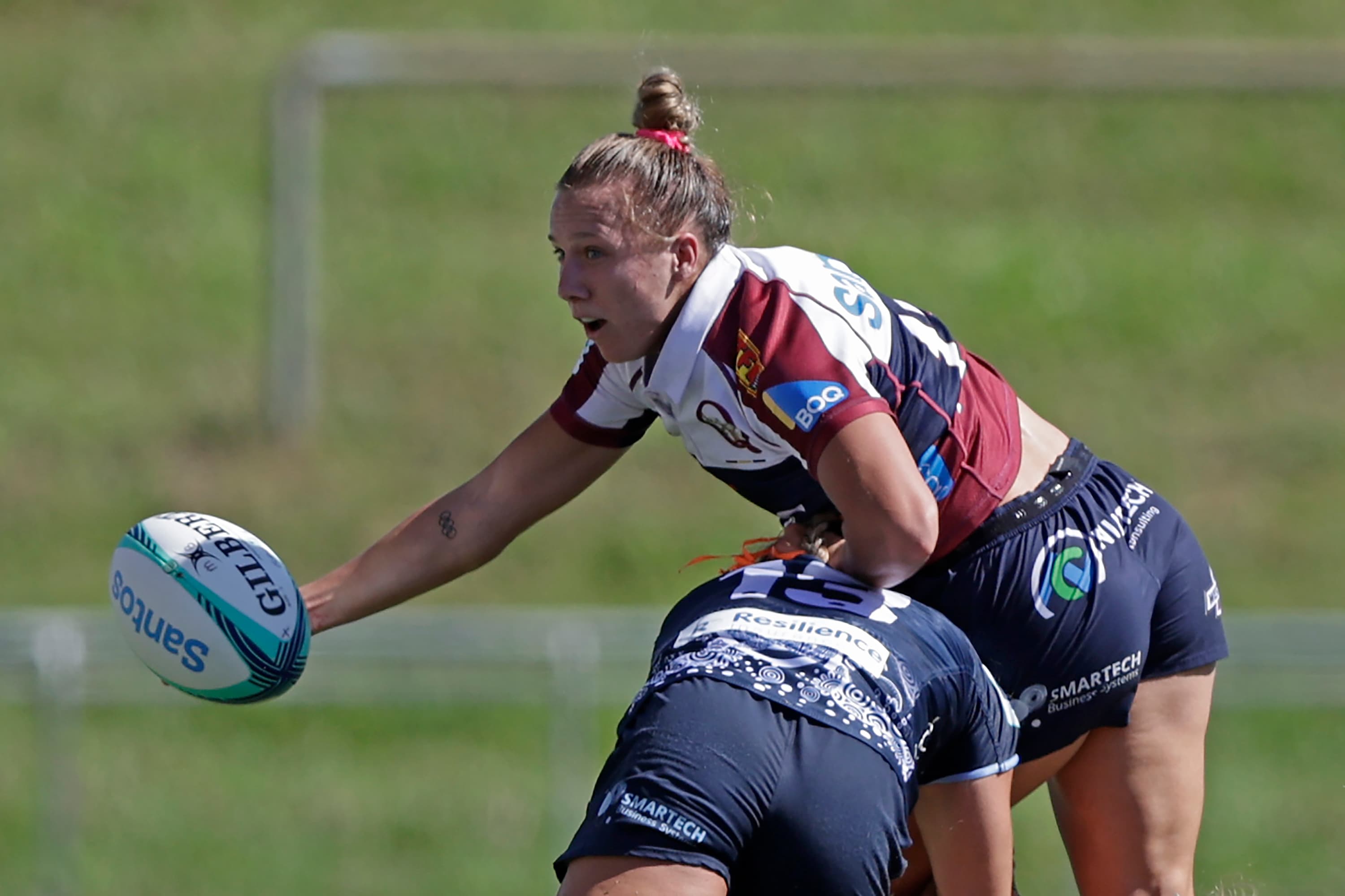Aussie Sevens star Teagan Levi...playing for Queensland in Next Gen 7s finals at Ballymore