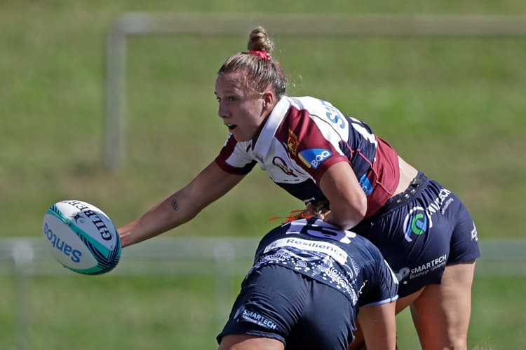 Aussie Sevens star Teagan Levi...playing for Queensland in Next Gen 7s finals at Ballymore
