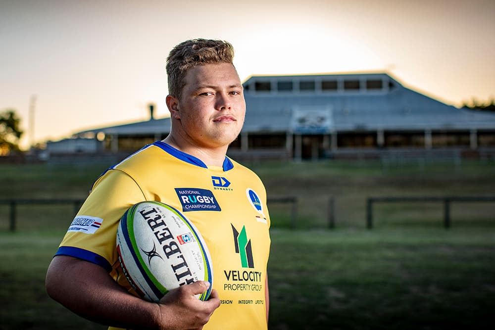 Dane Zander will make his Brisbane City and NRC starting debut on Saturday. Photo: QRU Media/Brendan Hertel