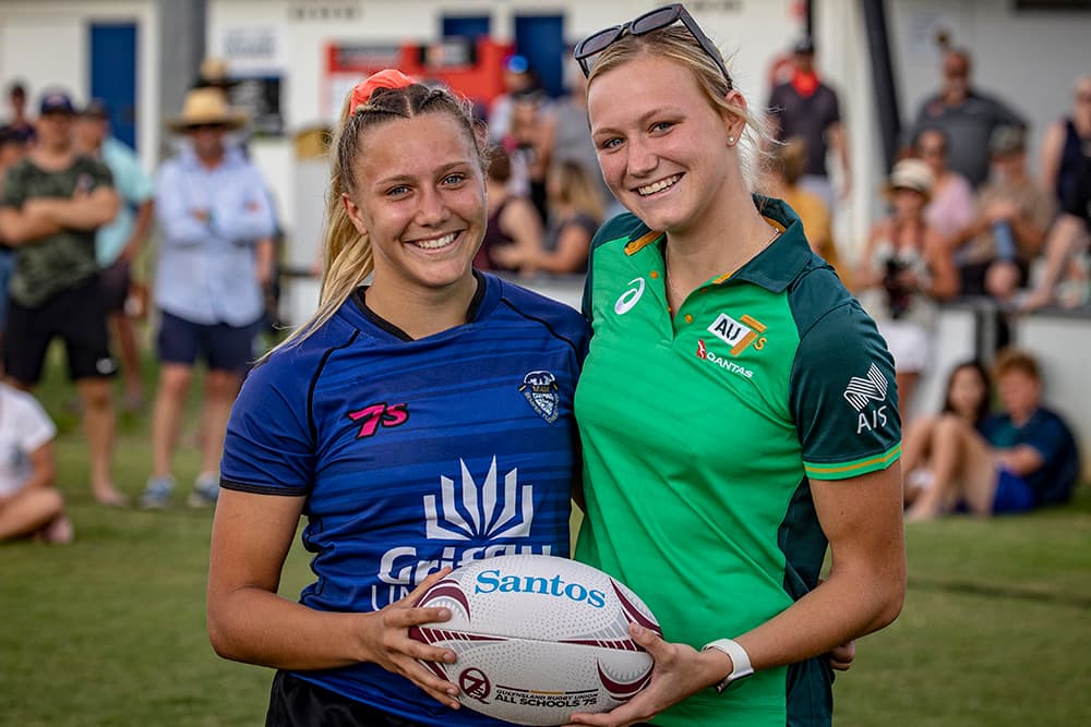 Australian Women's Sevens stars Teagan and Maddie Levi are graduates of the All Schools 7s.