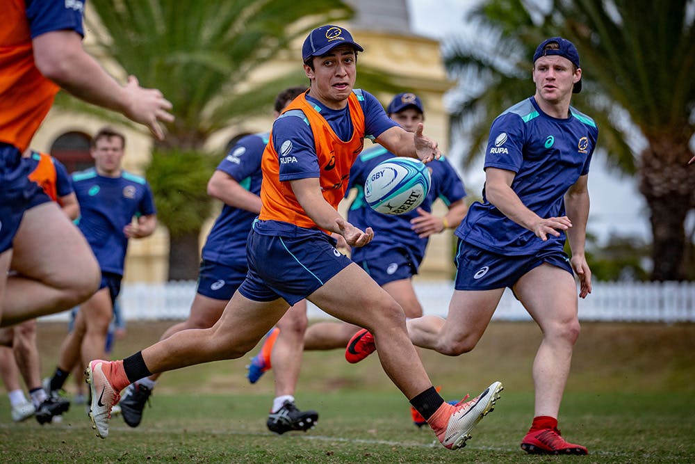 The Southport School's Dion Samuela will start at fullback for the Australian Schools & U18s. Photo: QRU Media/Brendan Hertel
